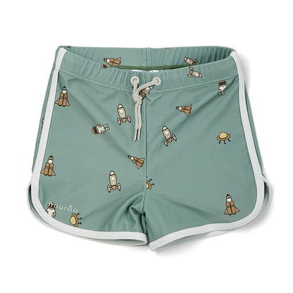Marti swim shorts-Light green - Space