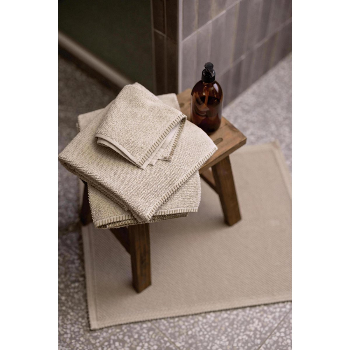 Drap de bain Bora Galet 90 x 150
