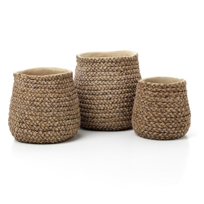 The Fake Braided Planter - Natural - M