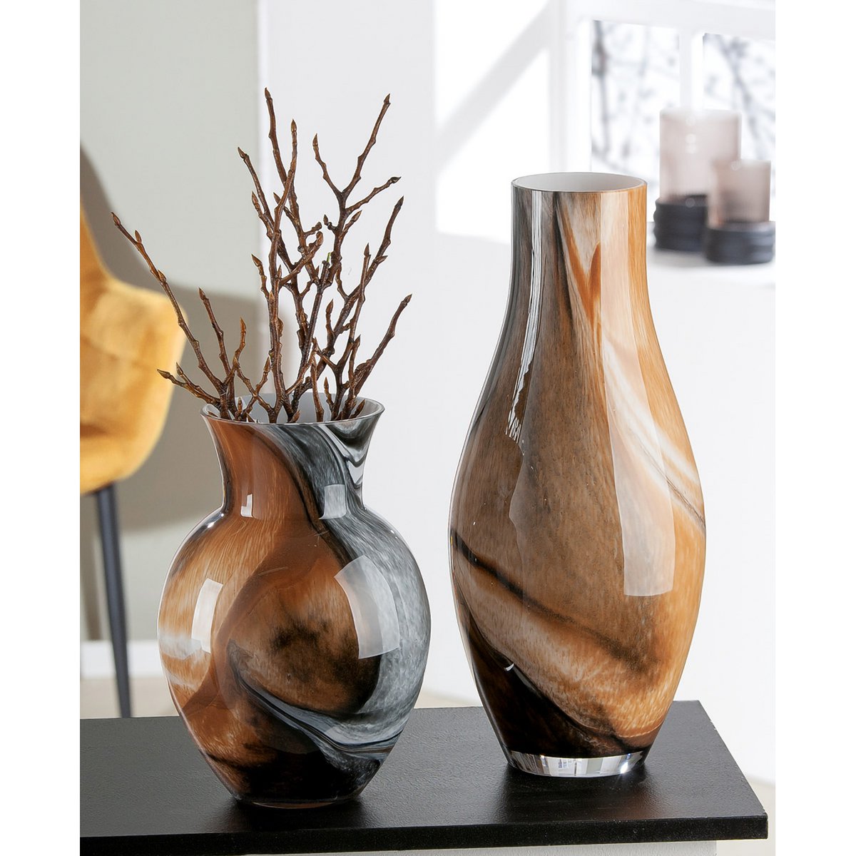 Glass vase "Draga"