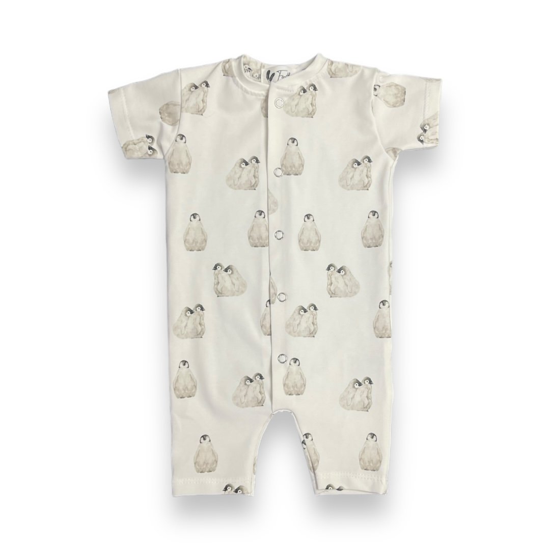 Summer penguin baby suit