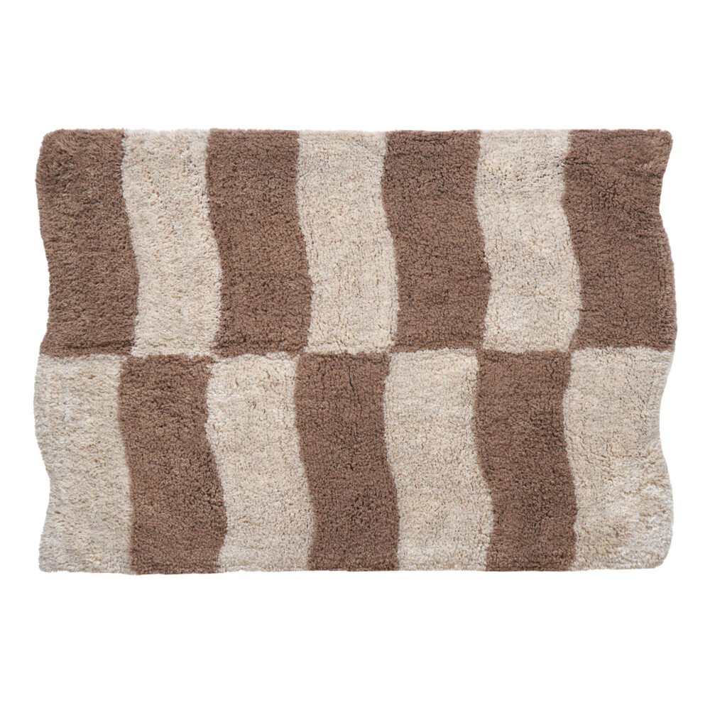 Badmat Bella Taupe – 60 x 90 cm