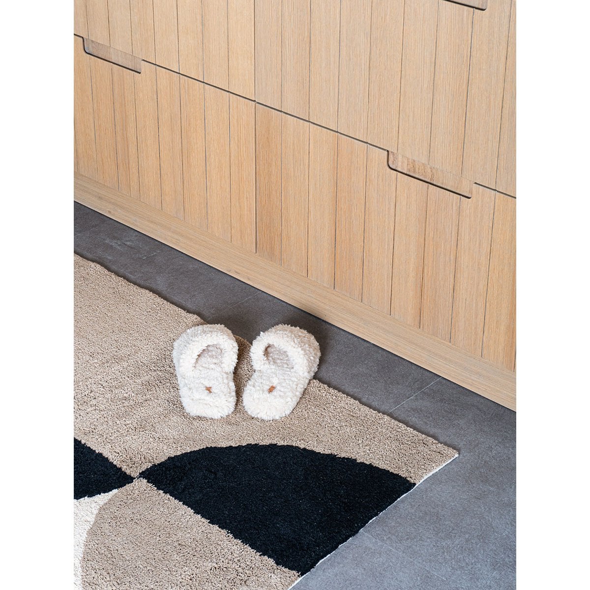 Badmat Bowie - Taupe 60 x 100 cm