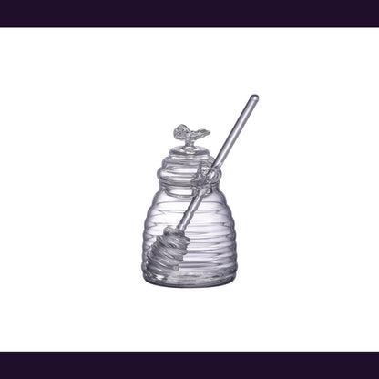 MINI HONEY POT WITH SPOON 110 ML