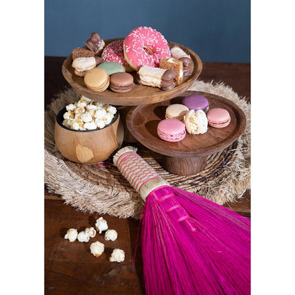 The Teak Root Cake Dish - L