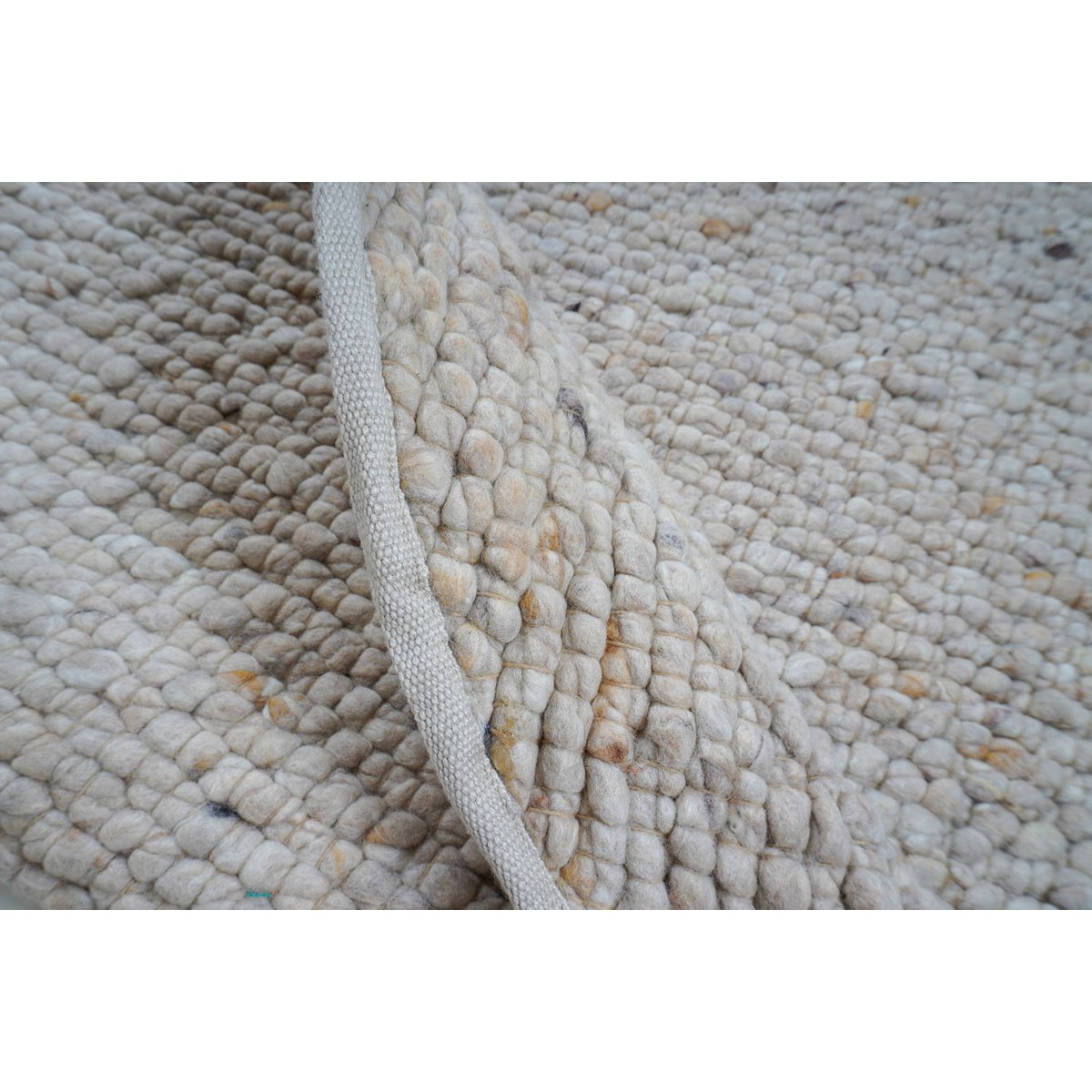 Rug Steve Beige Round Ø200 cm