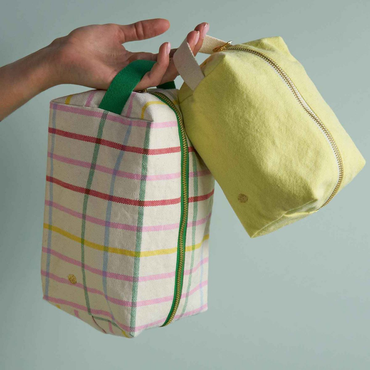 Trousse cube Iona Sunshine 15,5 x 10 x 10