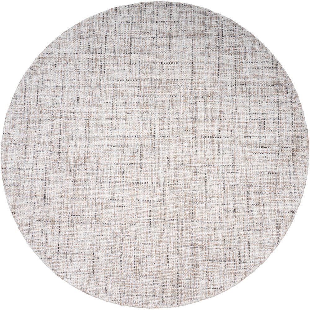 Rug Cross Beige – Round ø200 cm