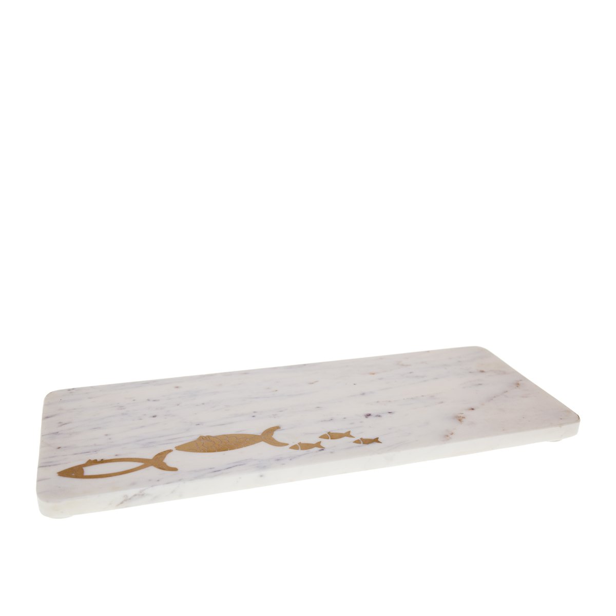 Golden fish marble cheese tray 40x15.5x1.5cm