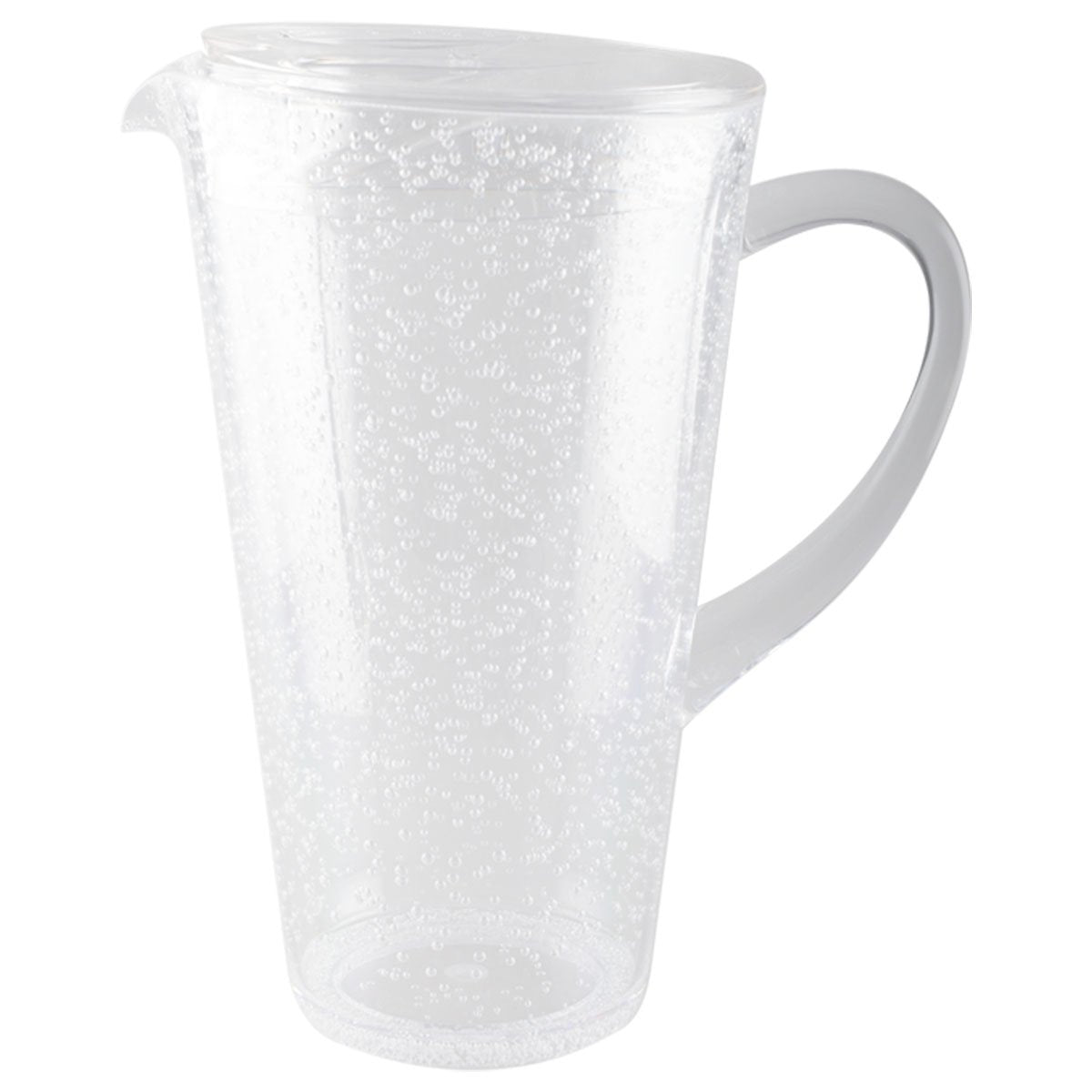 Acrylic bubble pitcher