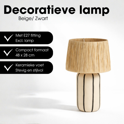 Standing lamp Denton Beige