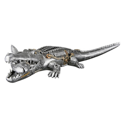 Figure Crocodile Steampunk crocodile H.14.5 cm