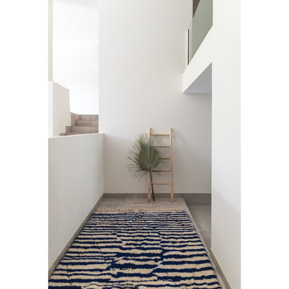 Authentic Moroccan Berber rug in Bahia wool