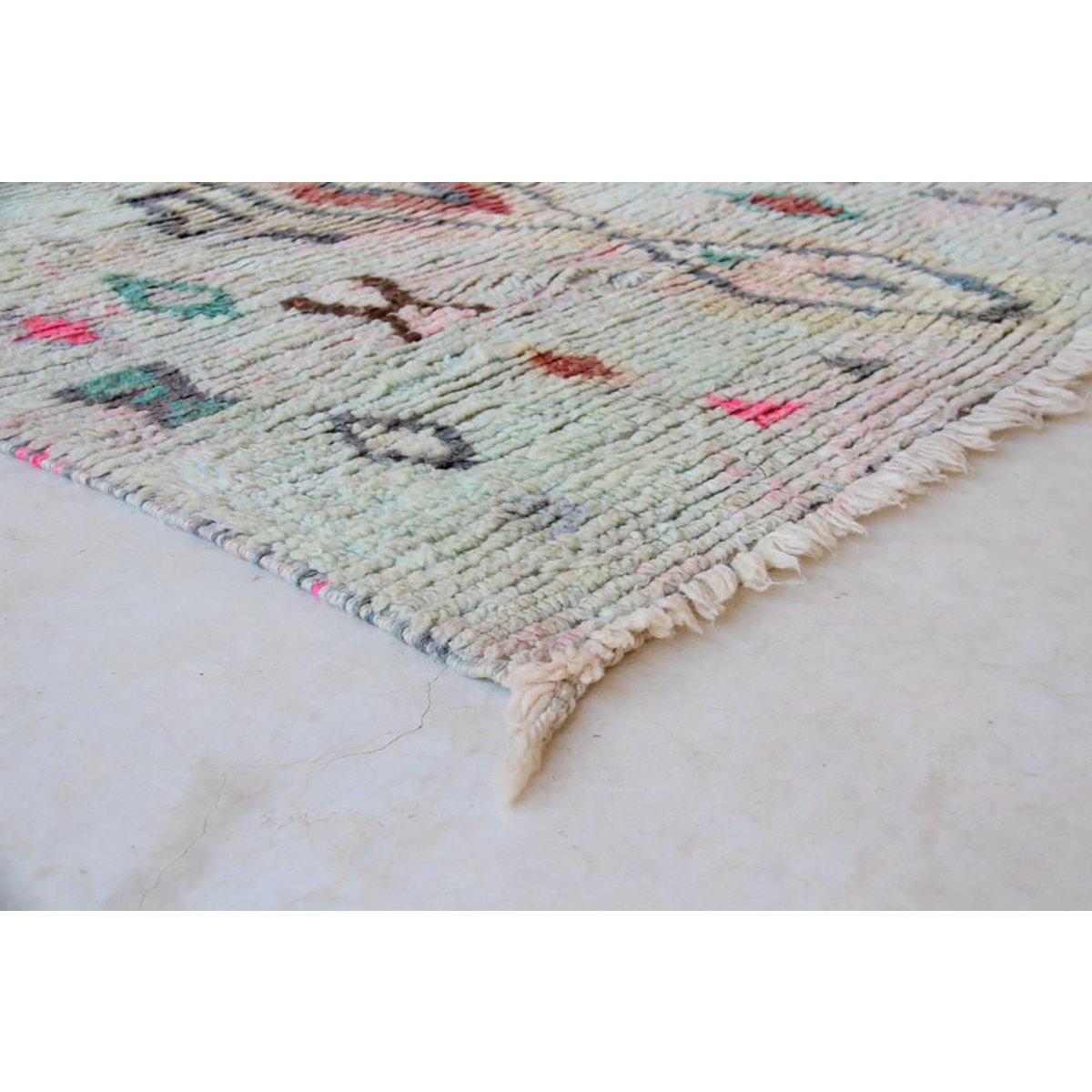 Moroccan Berber wool rug 143 x 240 cm