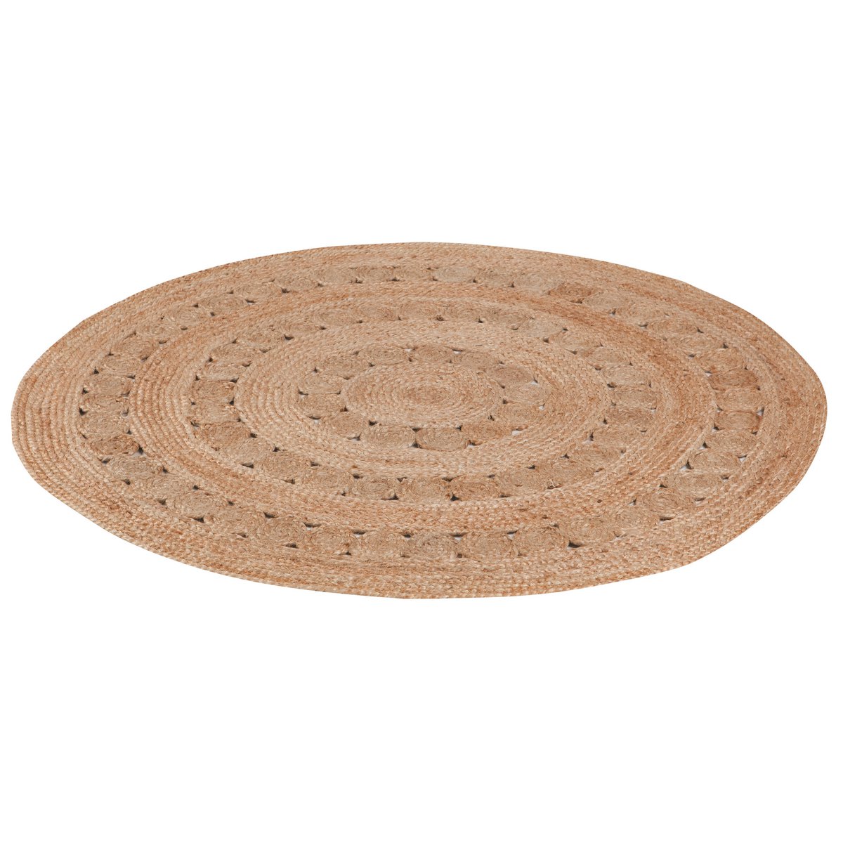 Natural Patna rug diameter 120