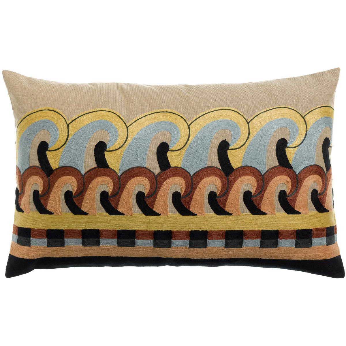 Adria Multico embroidered cushion 40 x 65