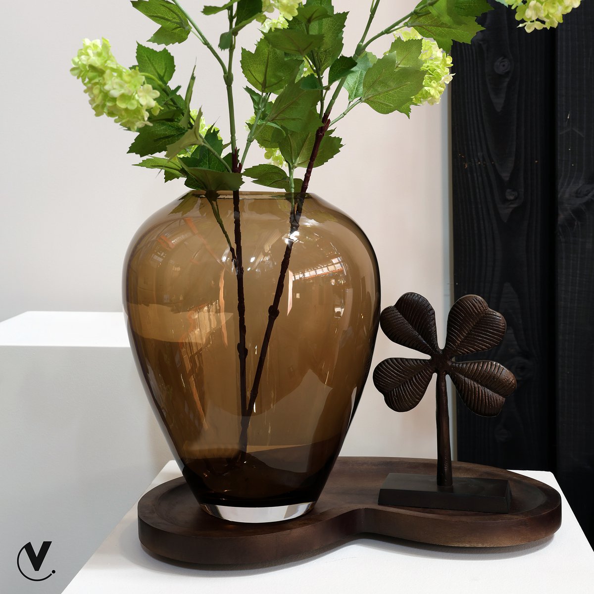 Dienblad - Villeta walnut