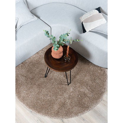 Karpet Milano Bruin Rond Ø200 cm