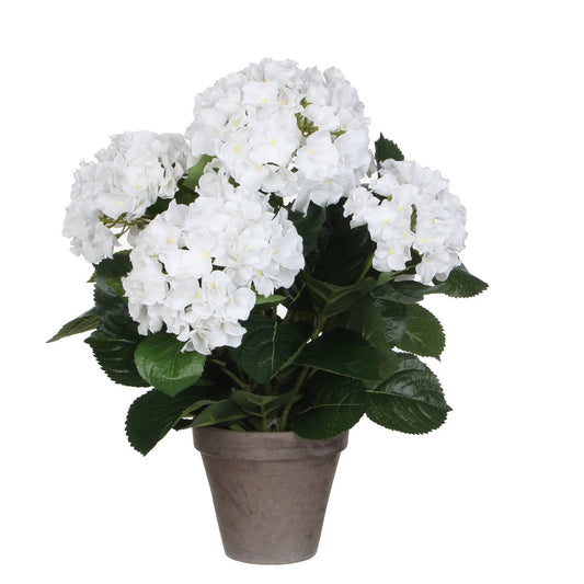 Artificial plant Hydrangea White