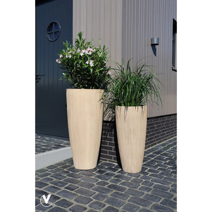 Plantenpot - Java stripe beige