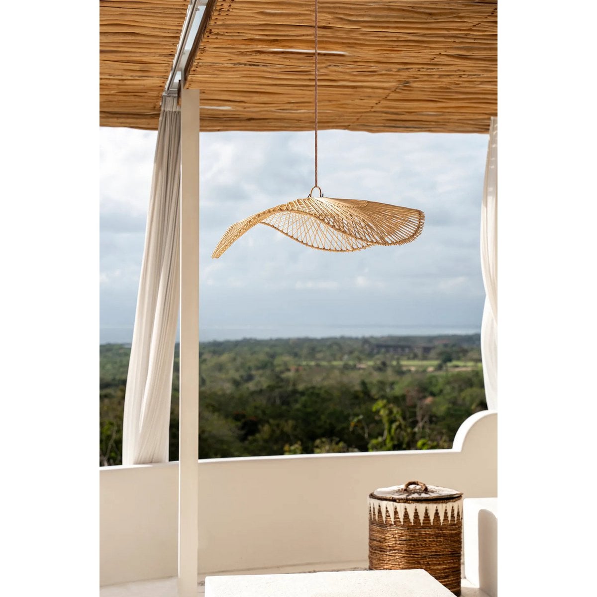 The Chapeau Pendant - Natural - L