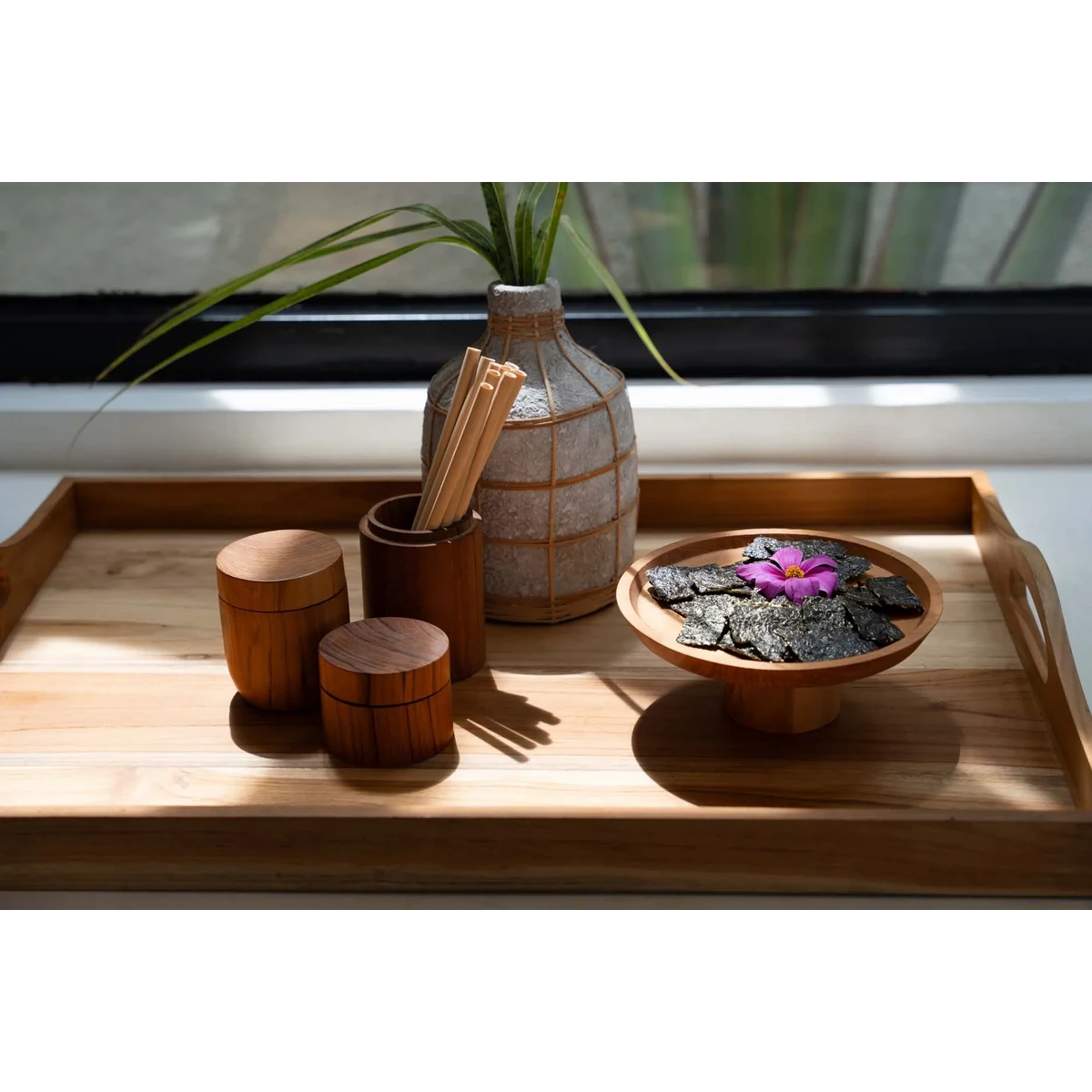 The Teak Root Jar - S