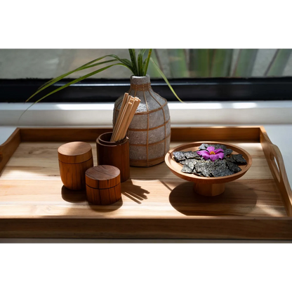 The Teak Root Jar - S