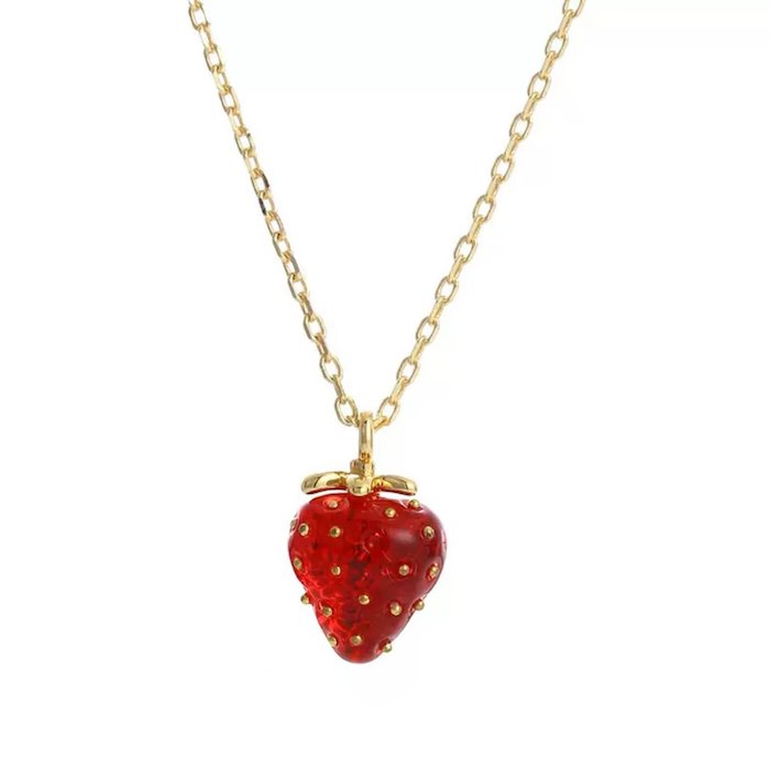 Sweet Strawberry Jewelry Set