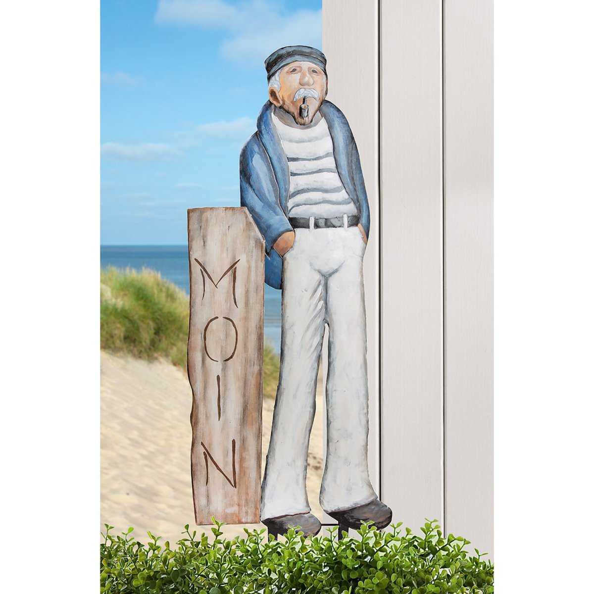 Garden stake Sailor Sigvard H.119 cm