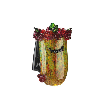 Glasart design vase “Flora”