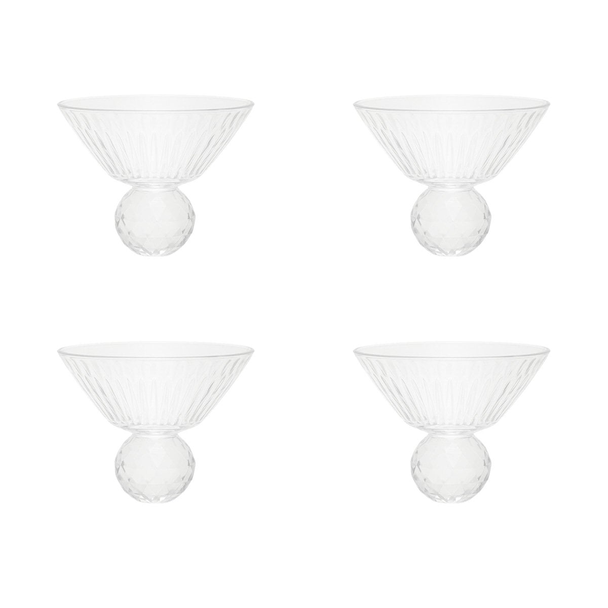 Ice cuts with diamond foot - Lot of 4