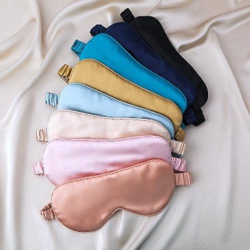 100% Silk Sleeping Mask-22mm-Plain Colors-Oversize