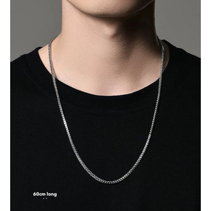 Unisex Foxtail Chain - 2.5mm Width