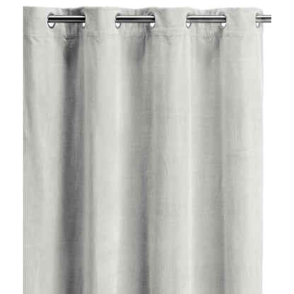 Plain curtain Elise Perle 140 x 280