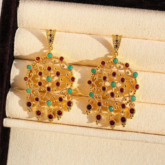 Vintage Dream Catcher Drop Earrings