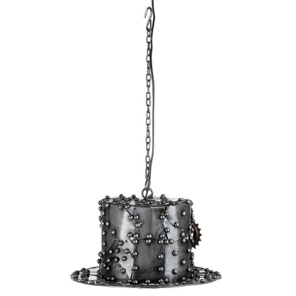 Metal hanging lamp "Steampunk Hat"