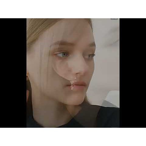 Flower Sky Two Piece Statement Earrings