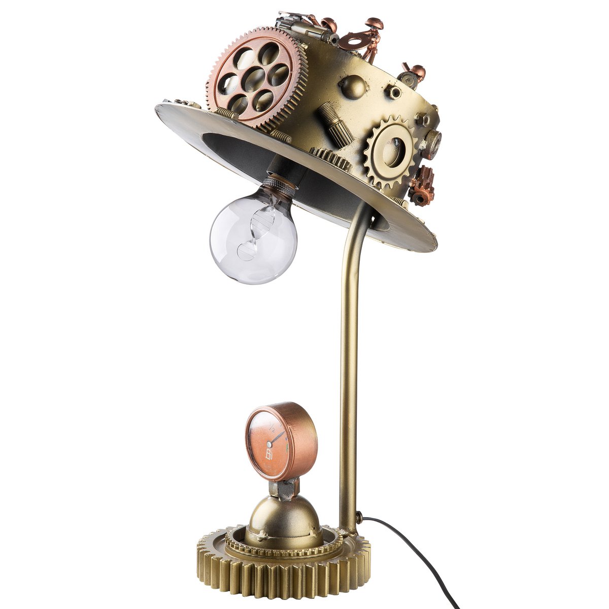 Metal Lamp "Steampunk Hat"