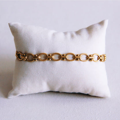 Linked bracelet 'bold'
