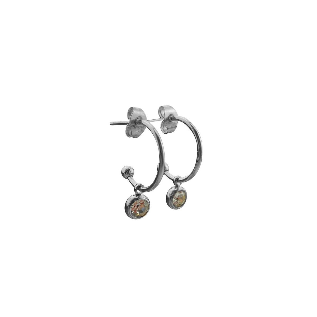 Earrings Diamantje - Silver