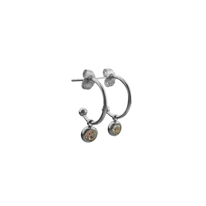 Earrings Diamantje - Silver