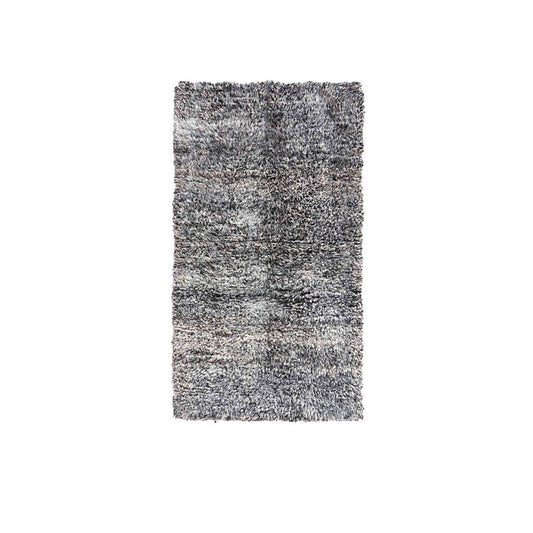 Pure wool Moroccan Berber rug 127 x 213 cm