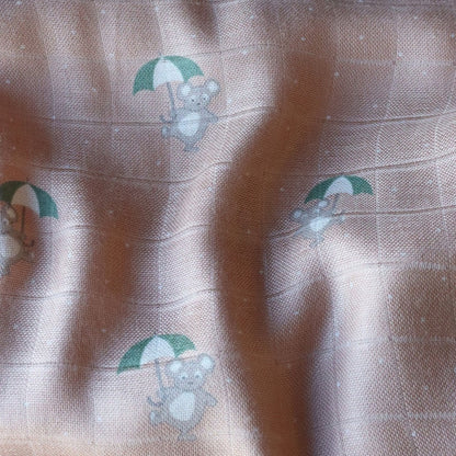 Bamboo muslin swaddle blankets 2pcs.