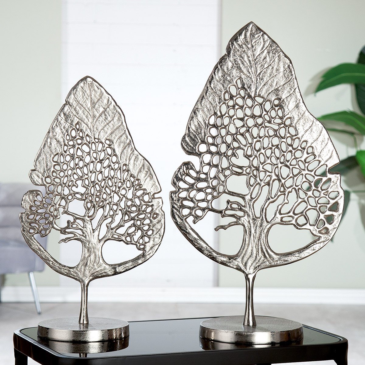 Aluminum sculpture "Tree"