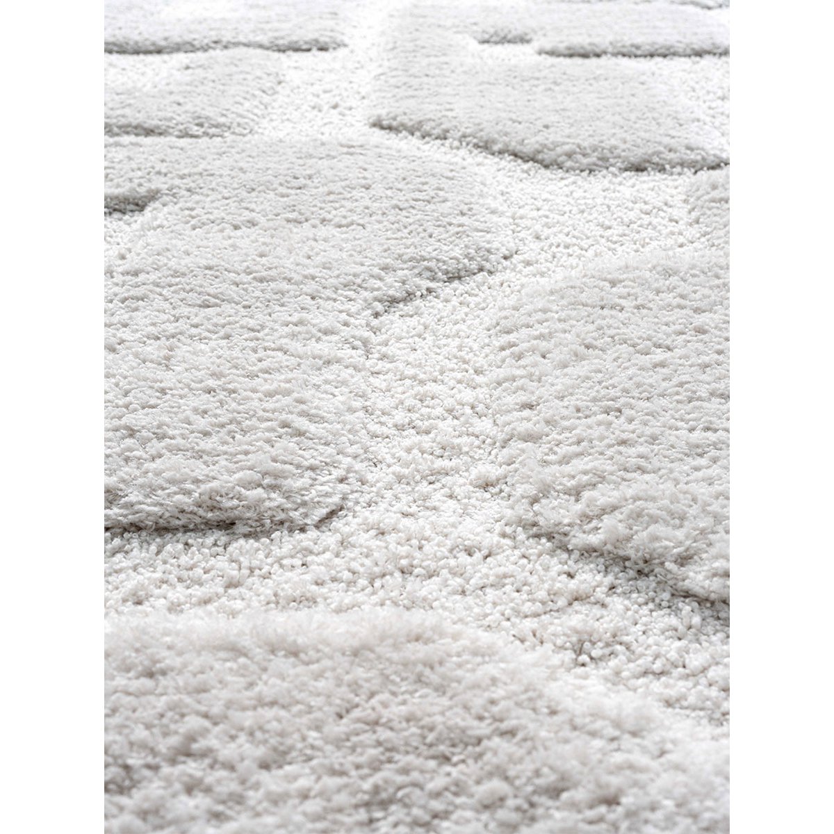 Floored Liana Creme Rond ø160 cm