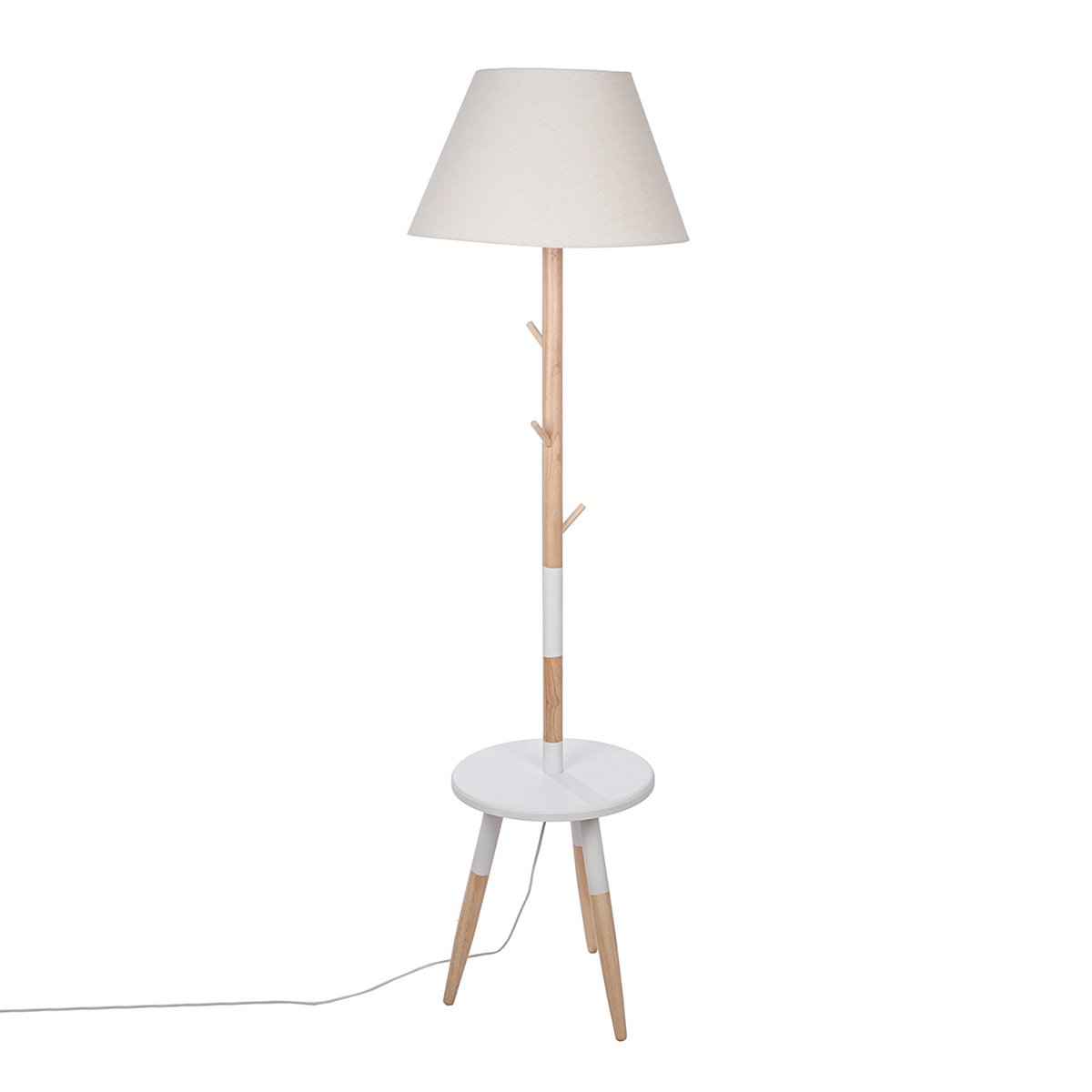 Haderup floor lamp, natural color H.159 cm