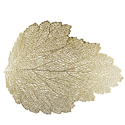 GOLD OAK LEAF PLATTER