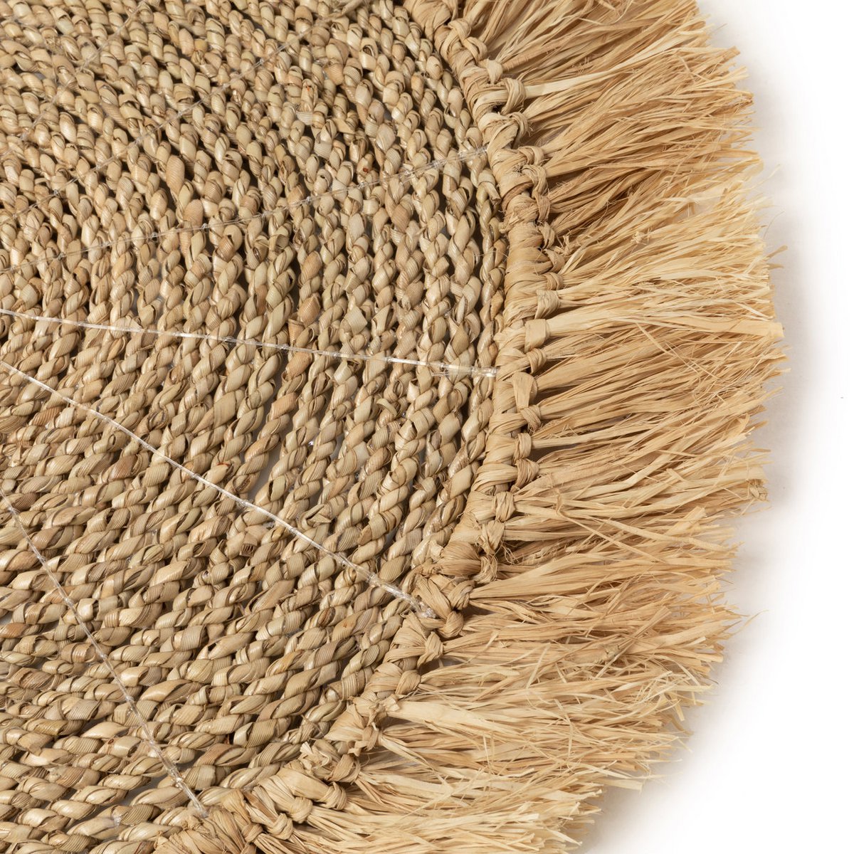 The Seagrass Raffia Placemat - Natural