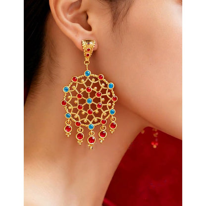 Vintage Dream Catcher Drop Earrings