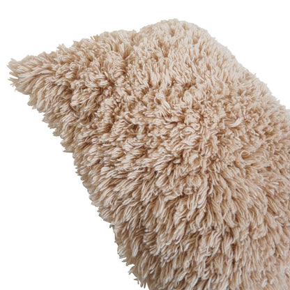 Kussen Shaggy Beige - 40 x 60 cm